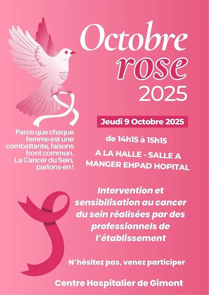 Octobre Rose Affiche 2025